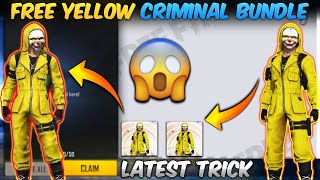 How To Get Yellow Criminal Bundle In Free Fire - Top Free No Glitch Without Z Archiver - 2021