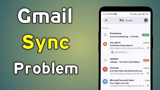 Gmail Sync Problem | Google Account Sync Problem | Gmail Sync Error Problem