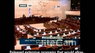 MK Ohayon questioned the Deputy Minister of Education based on position paper prepared by Im Tirtzu