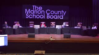 Marion County School Board Work Session, February 24, 2025