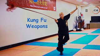 Kung Fu Weapons training for beginners