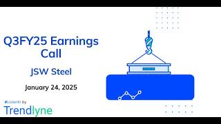 JSW Steel Earnings Call for Q3FY25