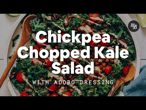 Creamy Chickpea Kale Salad