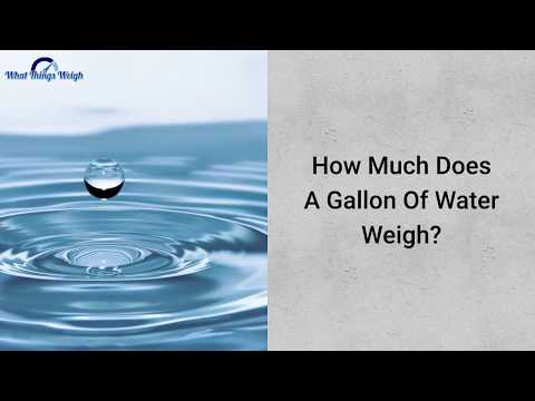 How much does a gallon of water weigh at the bottom of the ocean?