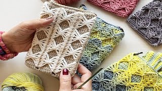 PRECIOSA FUNDA PARA EL PHONE A CROCHET - PASO A PASO