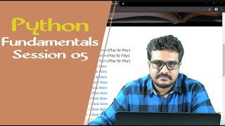 Python Tutorial | Python Fundamentals Session 05