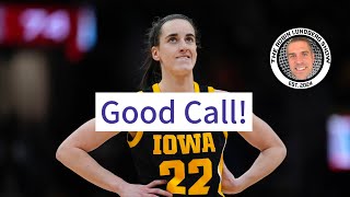 Caitlin Clark Explains Choosing Iowa over Notre Dame!