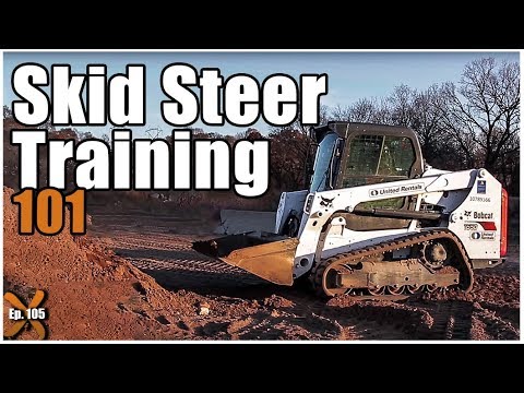 How To Operate A Bobcat Skid Steer Training Youtube