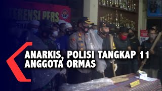 Karena Anarkis, Polres Pekalongan Kota Tangkap 11 Anggota Ormas