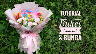 DIY Buket Silverqueen Love & Bunga || Chocolate Bouquet Tutorial