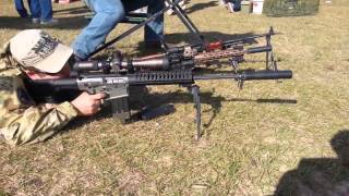 Texas NFA Gun Trust:  Shooting the POF P-308 with the Surefire SOCOM762RC