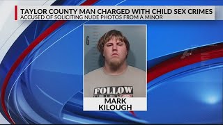Taylor Co. man arrested for receiving nude pictures from minor
