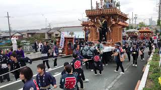 袋井祭り 2017 渡橋 永進車