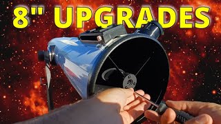8 inch DOBSONIAN telescope FIRST MODS you should do right away