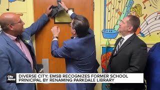 EMSB honours late Dr. Horace I. Goddard at Parkdale Elementary