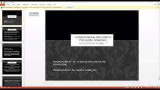 Schizophrenia and other psychotic disorders ICD 10 ICD 11 and DSM5