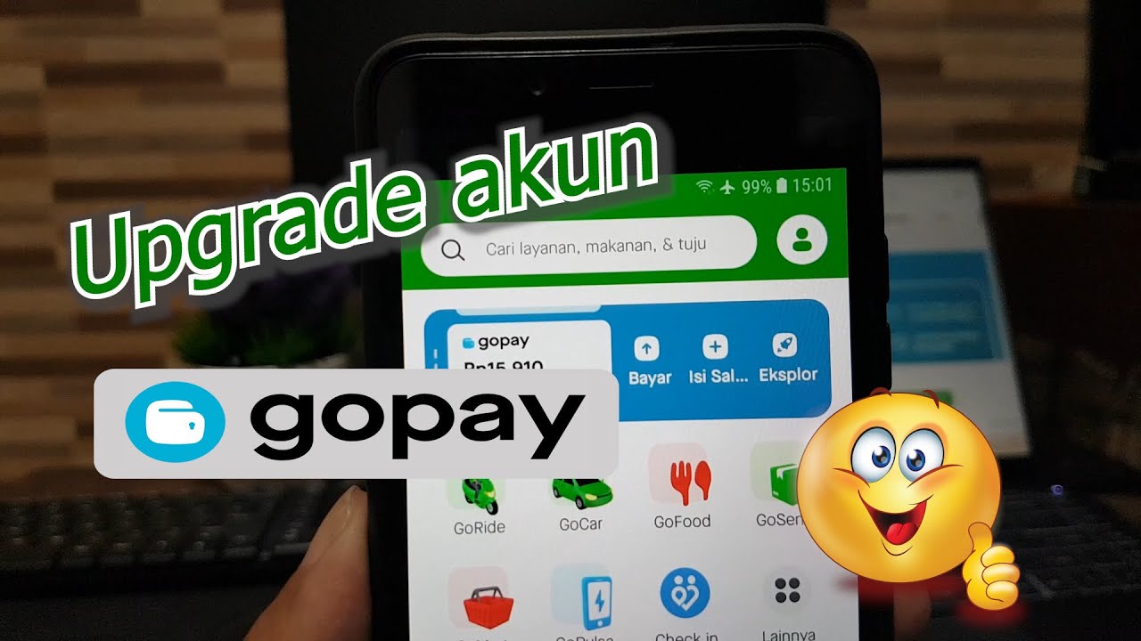 Cara Upgrade Ke Akun GoPay Plus - YouTube