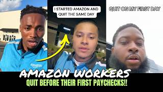 Amazon Workers Quit Before Their First Paychecks ...