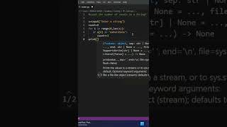 Vowel Counting From A String In Python | THE CODING GUIDE 😊