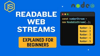 39. Readable Web Streams Explained for Beginners | JavaScript Streams Tutorial