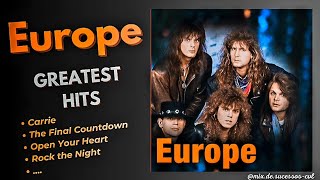 🔥 EUROPE GREATEST HITS ♪