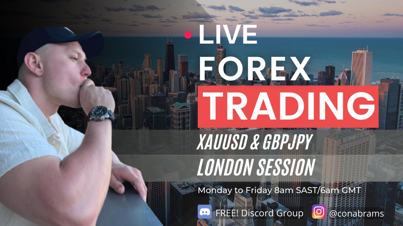 Live Forex Trading | London Session | XAUUSD & GBPJPY - Monday 06/02 ...