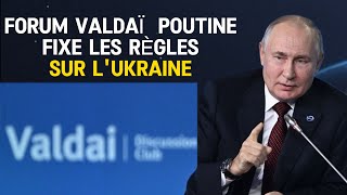 Valdaï, Poutine brandit encore la menace nucléaire et redoute un éventuel «plan de paix» de Trump