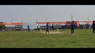 FATEPUR cricket match.......BALITUTHA VS BAGADIA ...HIGH VOLTAGE MATCH