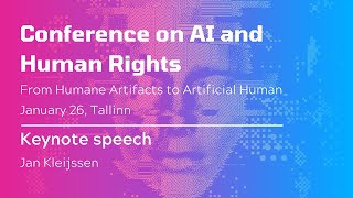 Conference on AI and Human Rights: Keynote speech by Jan Kleijssen