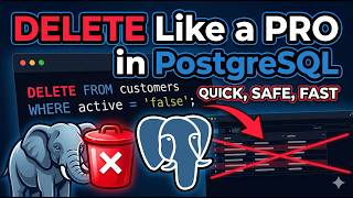 How to DELETE Data in PostgreSQL