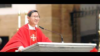 Manila Cathedral - Rasing of the Galero of Cardinal Santos