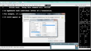 DigitalCAT Command Stitch Word2