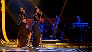 DTwinz perform 'Shy Guy' - The Voice UK 2015: Blind Auditions 4 - BBC One