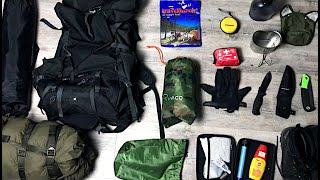 Outdoor Gear 2022! Welche Ausrüstung für Übernachtungen |  Minimalistisch Bushcraft [2.7K]