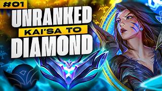 How to play Kai'Sa in low Elo - Kai'Sa Unranked to Diamond #1 | Kai'Sa ADC Gameplay Guide