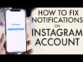 How To Fix Instagram Notifications Not Working!