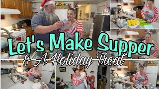 It's Supper Time / Fried Pork Chops, Squash Casserole & Sweet Potatoes / Mobile Home Living