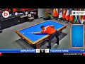 TOLGAHAN KİRAZ vs SERKAN SARI | 3 Cushion Billiards Championship STAGE 2 -A- 2024 ANKARA