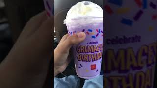 Celebrate Grimace's Birthday | McDonald's