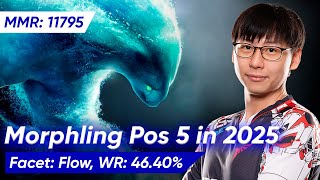 OLI MORPHLING POS 5 IN 2025 | Dota 2 Support Pro Gameplay 7.37