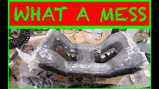 Making A Bed Plate Mold - X2 Engine Mount / Plate