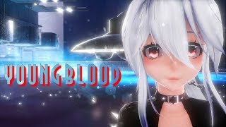 ≡MMD≡ Yowane Haku - YOUNGBLOOD [UW4K60FPS]