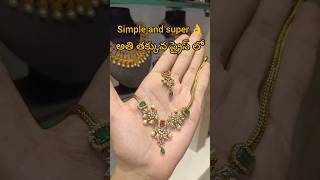 సింపుల్ అండ్ సూపర్ కలెక్షన్ just 440₹ free ship:watsapp 6304355643#onegramgoldjewellery #jewellery