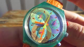 Swatch Sound 1993 Chrono - Vintage Wristwatch