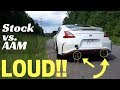 Nismo 370Z Stock Exhaust vs. AAM Resonated Short Tails! EPIC SOUND