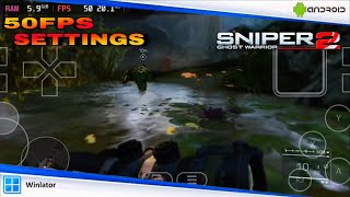 Sniper Ghost Warrior 2 - Settings + 60 FPS 🔥 | Windows | Android Winlator 7.1.5 Glibc - SD 870