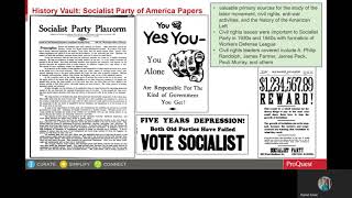 ProQuest History Vault 20th Century Social Movements Overview