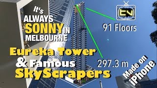 Iconic Buildings: Melbourne Australia Eureka Tower SkyScraper