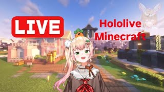 [🔴LiveCam] 定点カメラに映るねねちが可愛すぎる #minecraft #omarupolka #hololive