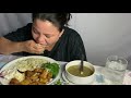 farsi ko munta kalo dhal pork fry bhat nepali mukbang